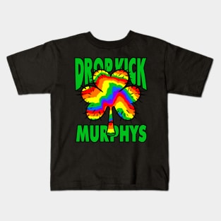 drop kick rainbow Kids T-Shirt
